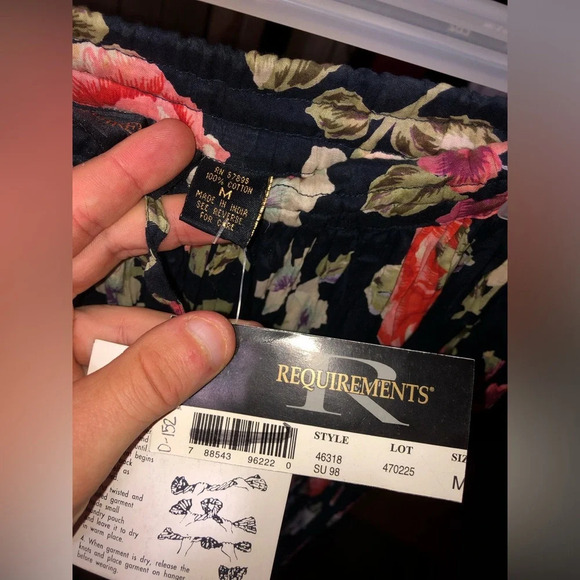 Vintage - Floral Print Skirt - Requirements - Size Medium - New With Tags - Picture 5 of 12